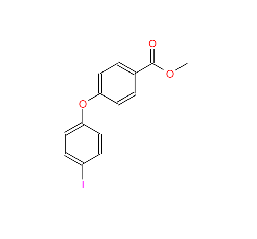 4-(4-碘苯氧基)-苯甲酸甲酯,4-(4-IODO-PHENOXY)-BENZOIC ACID METHYL ESTER