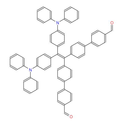 [1,1-二(4'-甲醛基联苯基)-2,2-二(4''-二苯胺基苯基)]乙烯,4',4'''-(2,2-bis(4-(diphenylamino)phenyl)ethene-1,1-diyl)bis(([1,1'-biphenyl]-4-carbaldehyde))