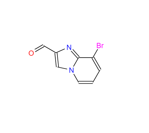 8-溴-咪唑并[1,2-A]吡啶-2-甲醛,IMidazo[1,2-a]pyridine-2-carboxaldehyde, 8-broMo-