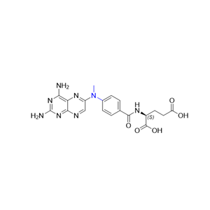 甲氨蝶呤雜質(zhì)13,(S)-2-{4-[(2,4-Diaminopteridin-6-yl)methylamino]benzamido}pentanedioic acid.