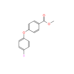 4-(4-碘苯氧基)-苯甲酸甲酯,4-(4-IODO-PHENOXY)-BENZOIC ACID METHYL ESTER