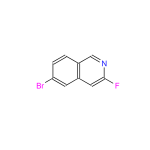 6-溴-3-氟异喹啉,6-BroMo-3-fluoroisoquinoline