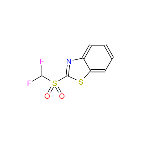 二氟甲基(2-苯并噻唑基)砜,2-((Difluoromethyl)sulfonyl)benzo[d]thiazole, 98%