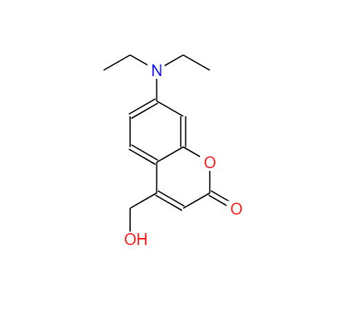 7-(二乙基氨基)-4-(羟甲基)-2H-苯并吡喃-2-酮,7-(Diethylamino)-4-(hydroxymethyl)-2H-chromen-2-one