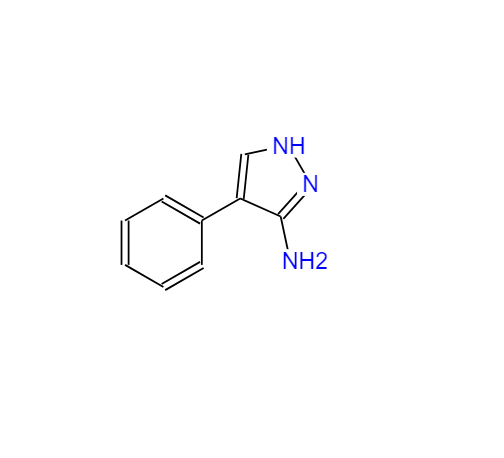 4-苯基-1H-吡唑-3-胺,4-PHENYL-1H-PYRAZOL-3-YLAMINE