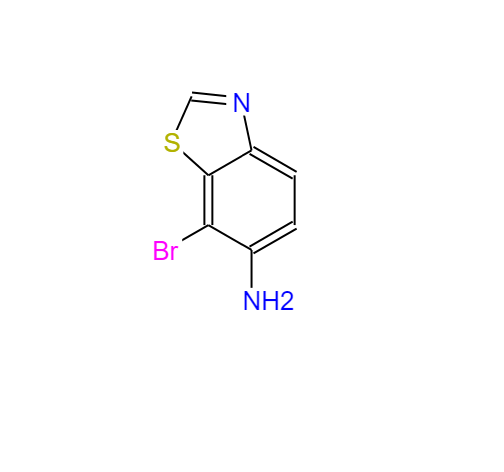 6-氨基-7-溴苯并噻唑,6-AMINO-7-BROMO-BENZOTHIAZOLE