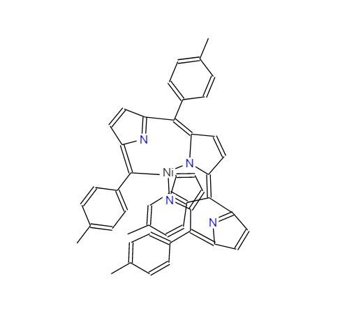 5,10,15,20-四(4-甲基苯基)-21H,23H-卟吩鎳,meso-Tetratolylporphyrin-Ni(II)