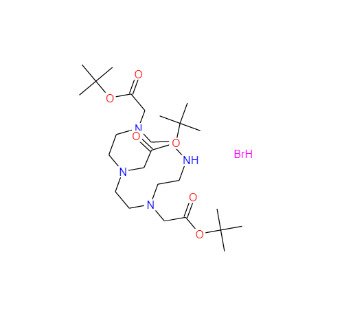 三-叔-丁基1,4,7,10-四氮雜環(huán)十二烷-1,4,7-三乙酸酯氫溴酸鹽,Tri-tert-butyl 1,4,7,10-Tetraazacyclododecane-1,4,7-triacetate HydrobroMide