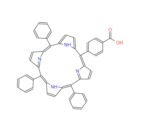 5-(4-羧苯基)-10,15,2-三苯基-21H,23H卟吩,5-(4-Carboxyphenyl)-10,15,20-triphenyl-21H,23H-porphine