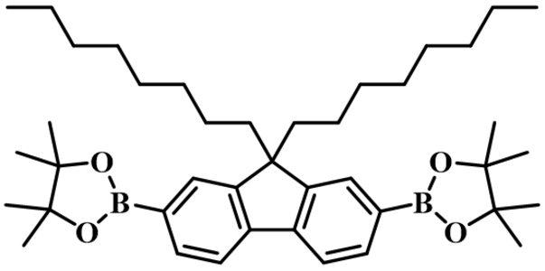 2,7-双硼酸频哪醇酯-9,9-二辛基芴,2,7-Bis(4,4,5,5-tetramethyl-1,3,2-dioxaborolan-2-yl)-9,9-dioctylfluorene