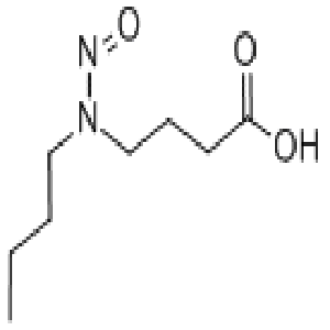 4-(N-丁基-N-亚硝氨基)丁酸,butyl(3-carboxypropyl)nitrosamine
