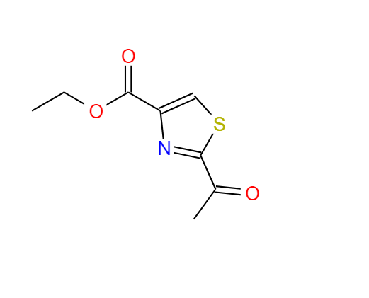 2-乙酰基噻唑-4-甲酸乙酯,4-Thiazolecarboxylicacid,2-acetyl-,ethylester(9CI)