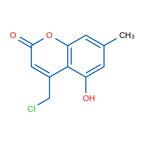 4-(Chloromethyl)-5-hydroxy-7-methyl-2H-chromen-2-one,4-(Chloromethyl)-5-hydroxy-7-methyl-2H-chromen-2-one