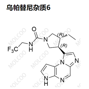 乌帕替尼杂质6    C17H19F3N6O  (3R,4R)-3-ethyl-4-(3H-imidazo[1,2-a]pyrrolo[2,3-e]pyrazin-8-yl)-N-(2,2,2-trifluoroethyl)pyrrolidine-1-carboxamide