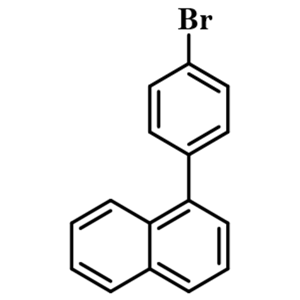 1-(4-溴苯基)萘 ，204530-94-9，99%以上，淡黄色油状液体