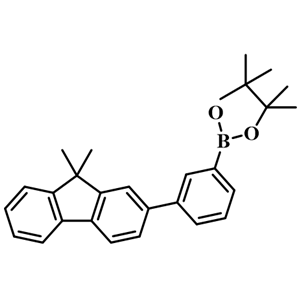 3-(9,9-二甲基芴-2-基)苯基-硼酸频哪醇酯；1005771-03-8