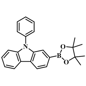 2-硼酸频哪醇酯-9-苯基咔唑,2-(4,4,5,5-Tetramethyl-1,3,2-dioxaborolan-2-yl)-9-phenylcarbazole