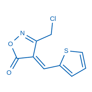 (4E)-3-(Chloromethyl)-4-(2-thienylmethylene)isoxazol-5(4h)-one