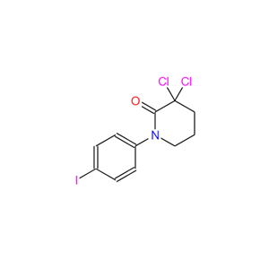 3,3-二氯-1-(4-碘苯基)哌啶-2-酮,3,3-Dichloro-1-(4-iodophenyl)piperidin-2-one