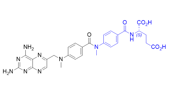 甲氨蝶呤杂质07,(S)-2-(4-(4-(((2,4-diaminopteridin-6-yl)methyl)(methyl)amino)-N-methylbenzamido)benzamido)pentanedioic acid