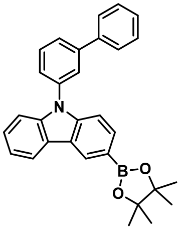 9-[1,1′-聯(lián)苯]-3-基-3-硼酸頻哪醇酯-9H-咔唑,9-[1,1′-Biphenyl]-3-yl-3-(4,4,5,5-tetramethyl-1,3,2-dioxaborolan-2-yl)-9H-carbazole