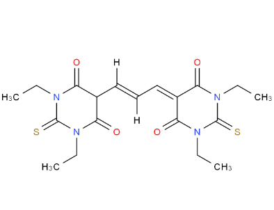 双(1,3-二乙基硫代巴比妥酸)三次甲基氧杂菁,Bis-(1,3-diethylthiobarbituric acid)trimethine oxonol