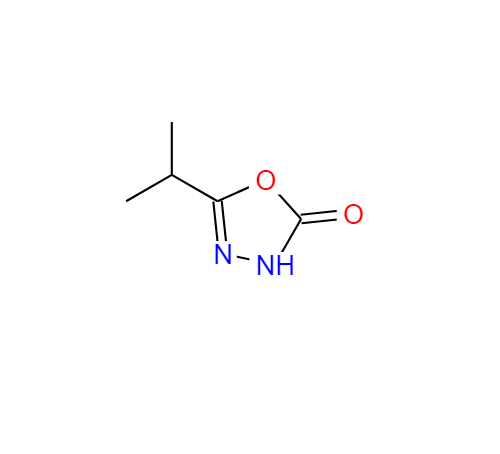 5-(1-甲基乙基)-1,3,4-噁二唑-2(3H)-酮,5-(1-METHYLETHYL)-1,3,4-OXADIAZOL-2(3H)-ONE