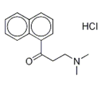 3-(二甲基氨基)-1-(萘-1-基)-1-丙酮盐酸盐,3-(DIMETHYLAMINO)-1-(NAPHTHALEN-1-YL)PROPAN-1-ONE HYDROCHLORIDE