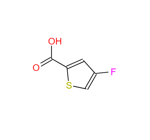 4-氟-2-噻吩羧酸,2-Thiophenecarboxylic acid, 4-fluoro-