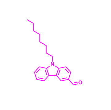 9-Octyl-9H-carbazole-3-carbaldehyde,9-Octyl-9H-carbazole-3-carbaldehyde