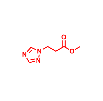 3-(1H-1,2,4-噻唑-1-基)-丙酸甲酯,Methyl-3-(1h-1,2,4-triazole-1-yl)-propionate