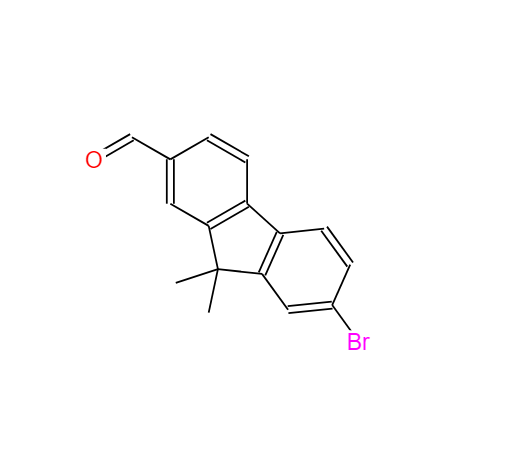 7-溴-2-醛基9,9-二甲基芴,7-Bromo-9,9-dimethyl-9h-fluorene-2-carboxaldehyde