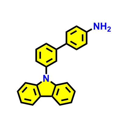 3'-(9H-咔唑-9-基)-[1,1'-联苯]-4-胺,3'-(9H-Carbazol-9-yl)-[1,1'-biphenyl]-4-amine