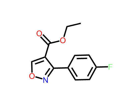 3-(4-Fluorophenyl)-4-isoxazolecarboxylic acid ethyl ester,3-(4-Fluorophenyl)-4-isoxazolecarboxylic acid ethyl ester