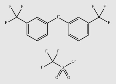 双(3-(三氟甲基)苯基)碘鎓 三氟甲磺酸盐,Bis(3-(trifluoromethyl)phenyl)iodonium trifluoromethanesulfonate