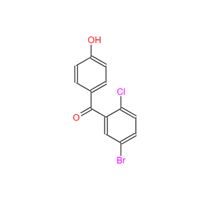 （5-溴-2-氯苯基）（4-羟基苯基）甲酮
