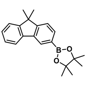 3-硼酸频哪醇酯-9,9'-二甲基芴；1346007-02-0