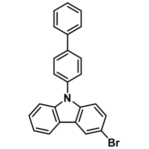 9-[1,1'-联苯-4-基]-3-溴-9H-咔唑（894791-46-9）