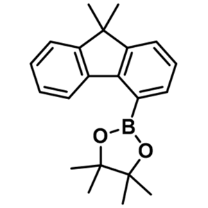 4-硼酸频哪醇酯-9,9'-二甲基芴；1365692-79-0