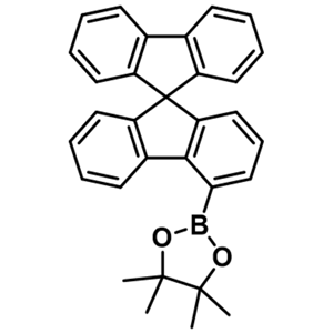 4-硼酸频哪醇酯-9,9'-螺二芴；1161009-89-7