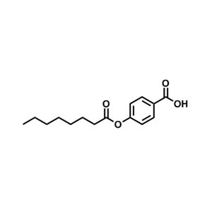 4-(Octanoyloxy)benzoic acid,4-(Octanoyloxy)benzoic acid