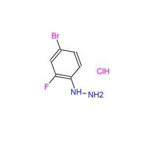 4-溴-2-氟苯肼盐酸盐,(5-BROMO-2-FLUORO-PHENYL)-HYDRAZINE HYDROCHLORIDE
