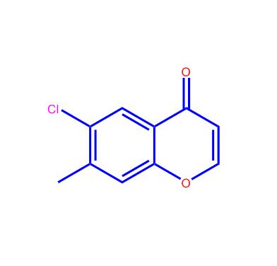 6-氯-7-甲基-4H-色满-4-酮,6-Chloro-7-methyl-4H-chromen-4-one
