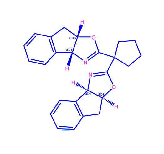 (3aR,3a'R,8aS,8a'S)-2,2'-(环戊烷-1,1-二基)双(8,8a-二氢-3aH-茚并[1,2-d]恶唑),(3aR,3'aR,8aS,8'aS)-2,2'-Cyclopentylidenebis[3a,8a-dihydr o-8H-indeno[1,2-d]oxazole
