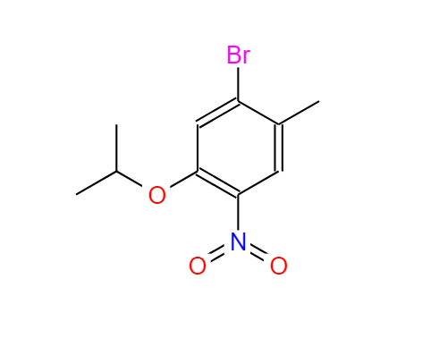 1-溴-5异丙氧基-2甲基-4-硝基苯,1-BroMo-5-isopropoxy-2-Methyl-4-nitrobenzene