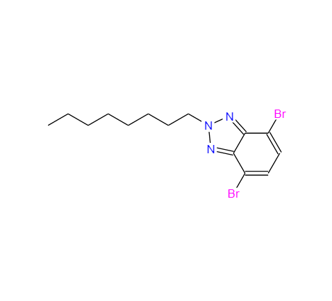 4,7-二溴-2-辛基-2H-苯并三唑,4,7-Dibromo-2-octyl-2H-benzotriazole