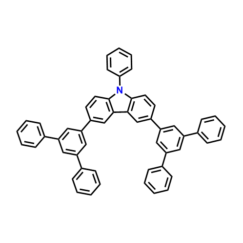 3,6-二（[1，1':3'，1'-三苯基]-5'-基）-9-苯基-9H-咔唑,3,6-di([1,1':3',1''-terphenyl]-5'-yl)-9-phenyl-9H-carbazole
