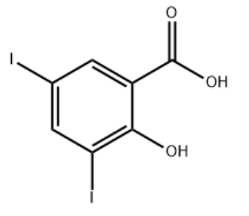 3,5-二碘水杨酸,3,5-Diiodosalicylic acid