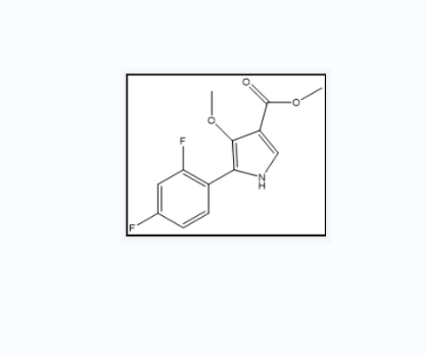 非蘇拉贊雜質(zhì)1,methyl 5-(2,4-difluorophenyl)-4-methoxy-1H-pyrrole-3-carboxylate