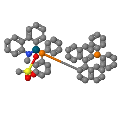 甲烷磺酸[(±)-2,2'-双-(二苯膦基)-1,1'-联萘](2'-甲胺基-1,1'-联苯-2-基)钯(II), （±）BINAP Pd G4,Binap Pd G4